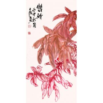 陈大陆国画花鸟双娇字画之家