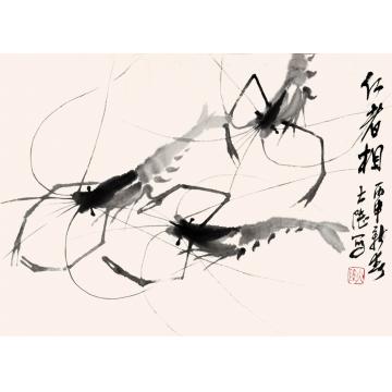陈大陆国画花鸟仁者相字画之家