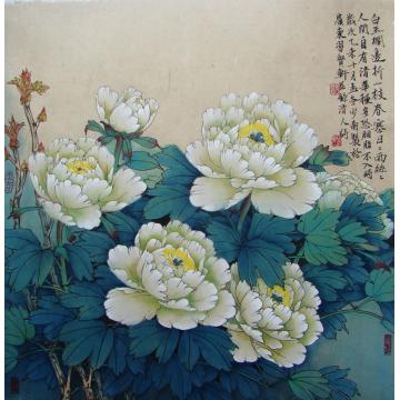 黄少南国画花鸟风姿绰约字画之家