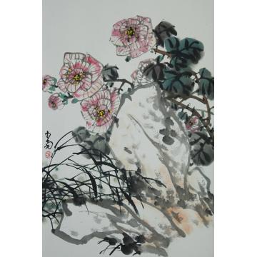 黄少南国画花鸟秋晴图字画之家