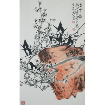 黄少南国画花鸟清风图字画之家
