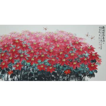 黄少南国画花鸟《春暖花开》字画之家