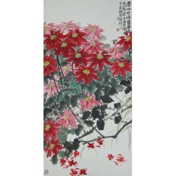 黄少南国画花鸟《春水有情》字画之家