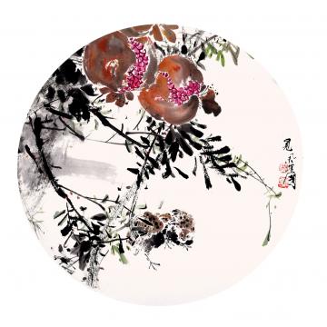 林汉国国画花鸟觅字画之家