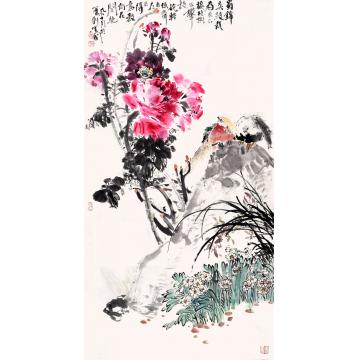 林汉国国画花鸟蜀锦字画之家