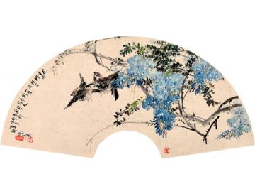 林汉国国画花鸟画垂开珠字画之家