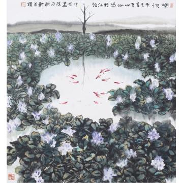 许川如国画花鸟乐池乐字画之家