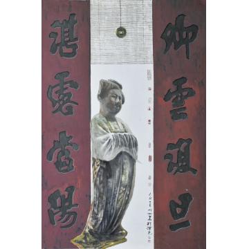 许川如国画人物古韵字画之家