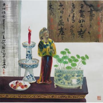 许川如其他秉烛夜阑字画之家