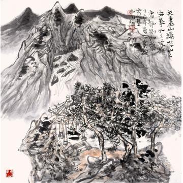 卢中见国画花鸟无题字画之家