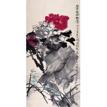 卢中见国画花鸟贵气幽香字画之家