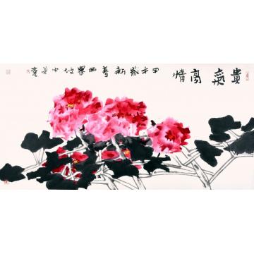 卢中见国画花鸟贵气高情字画之家
