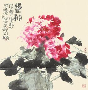 卢中见国画花鸟丰神字画之家