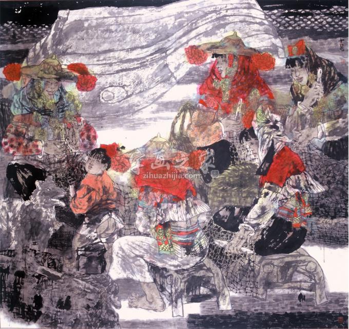 国画家卢中见字画之家