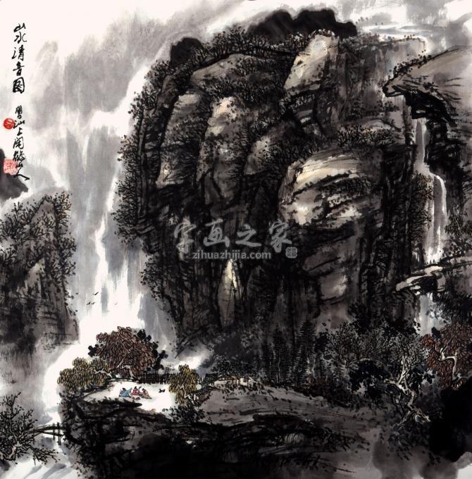 国画家吴膺群字画之家