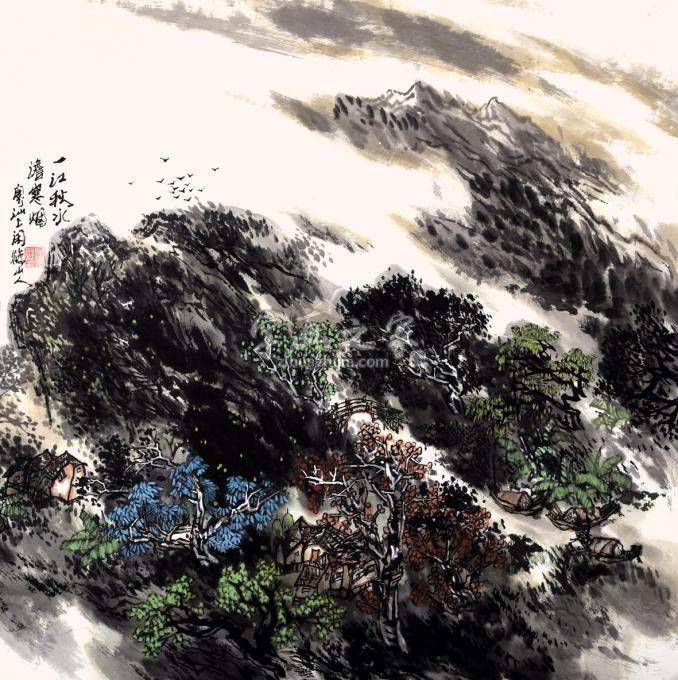 国画家吴膺群字画之家
