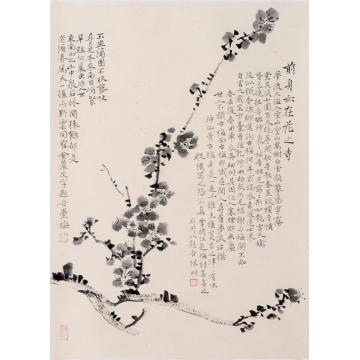 张东明国画花鸟前身亦在花之寺字画之家