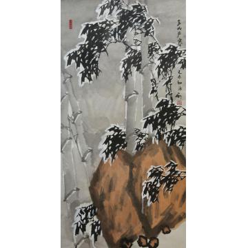 孙泳新国画花鸟三九严寒字画之家