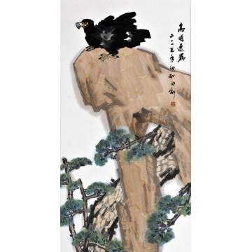 孙泳新国画花鸟高瞻远瞩字画之家