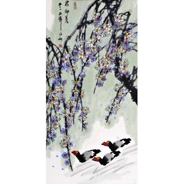 孙泳新国画花鸟家乡美字画之家