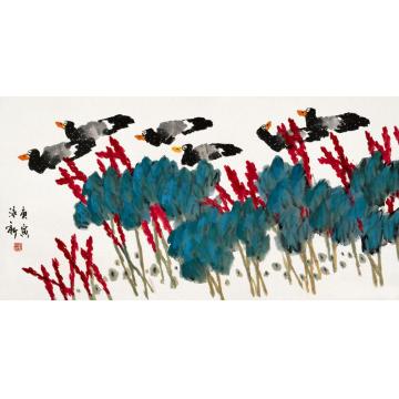 孙泳新国画花鸟无题字画之家
