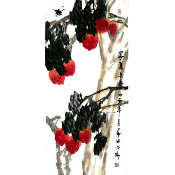 孙泳新国画花鸟华夏长寿字画之家