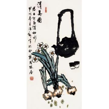 孙泳新国画花鸟无题字画之家