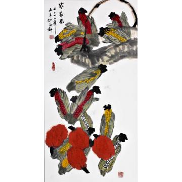 孙泳新国画花鸟农家乐字画之家