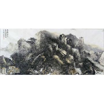 孙远利国画山水山水之六字画之家
