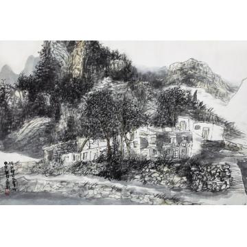 孙远利国画山水写生稿之五字画之家