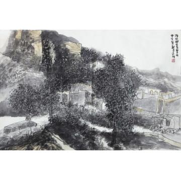 孙远利国画山水写生稿之六字画之家