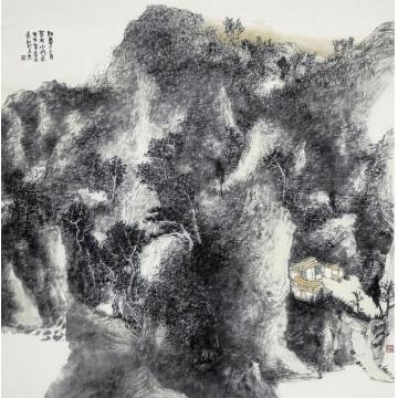 孙远利国画山水阳春二三月字画之家