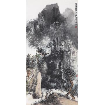 孙远利国画山水萬古覆苍烟字画之家