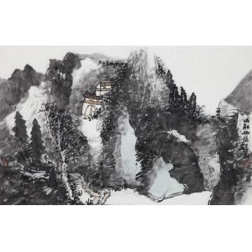 孙远利国画山水山林幽居字画之家