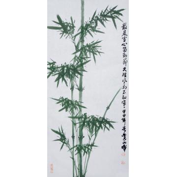 刘山虎国画花鸟彩竹字画之家