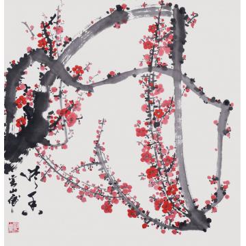 刘山虎国画花鸟清香字画之家