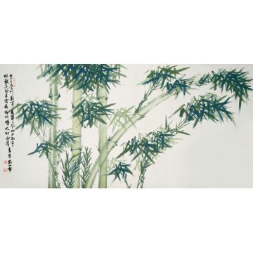 刘山虎国画花鸟长年风雨不知寒字画之家