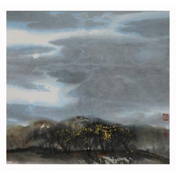 李金辉国画山水无题字画之家
