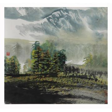 李金辉国画山水无题字画之家