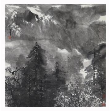 李金辉国画山水无题字画之家