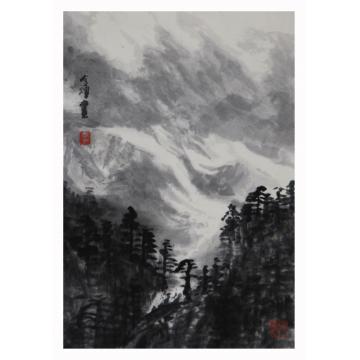 李金辉国画山水无题字画之家
