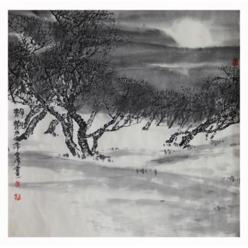 李金辉国画山水无题字画之家