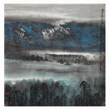 李金辉国画山水无题字画之家