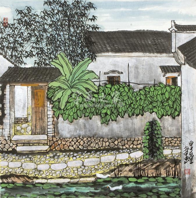国画家吴泉棠字画之家