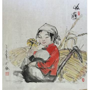 李宪刚国画人物无题字画之家