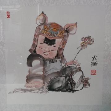 李宪刚国画人物无题字画之家