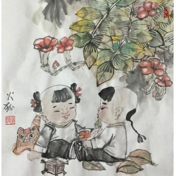 李宪刚国画人物无题字画之家