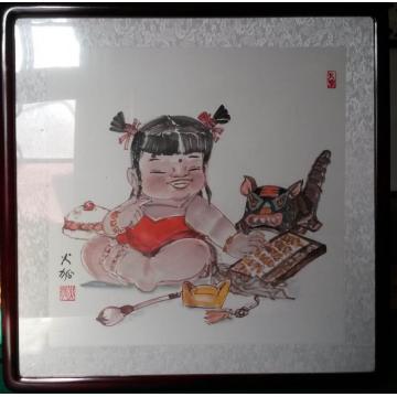 李宪刚国画人物无题字画之家
