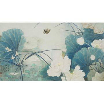 陈福春国画花鸟翠浦微风字画之家
