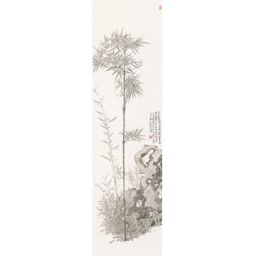 刘懿国画花鸟舍形悦影之竹字画之家